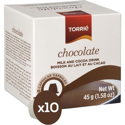 Torrie - Chocolate - Nespresso Compatible - 10 Pods - Coffee Pods Torrie - Chocolate - Nespresso Compatible - 10 Pods - Coffee Pods