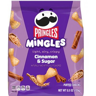 Pringles Mingles Cinnamon & Sugar (155g) Pringles Mingles Cinnamon & Sugar (155g)