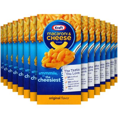 Kraft Original Macaroni & Cheese Dinner, 7.25 Kraft Original Macaroni & Cheese Dinner, 7.25