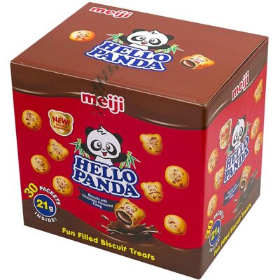 Meiji Biscuit Hello Panda Snacks Chocolate, 630 Meiji Biscuit Hello Panda Snacks Chocolate, 630