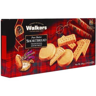 Walkers Walker's Shortbread Assortment – Traditional Scottish Pure Butter Biscuits Gift Walkers Walker's Shortbread Assortment – Traditional Scottish Pure Butter Biscuits Gift