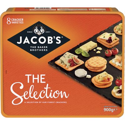 Jacob's Biscuits for Cheese Tub Crackers, 900g Jacob's Biscuits for Cheese Tub Crackers, 900g