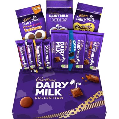Cadbury Dairy Milk Big Night In Deluxe Hamper, Includes 10 Assorted Chocolate Ba Cadbury Dairy Milk Big Night In Deluxe Hamper, Includes 10 Assorted Chocolate Ba