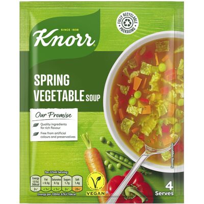 Knorr Florida Spring Vegetable Soup - 48g Knorr Florida Spring Vegetable Soup - 48g