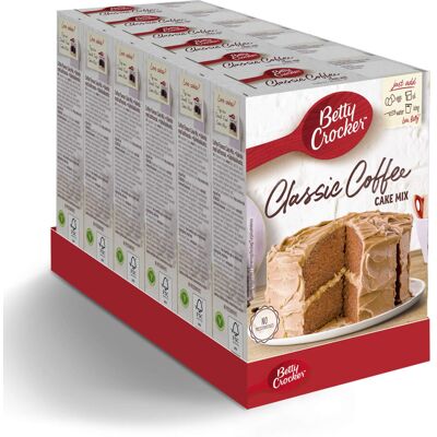 Betty Crocker Classic Coffee Cake Mix 425g (Pack of 6) Betty Crocker Classic Coffee Cake Mix 425g (Pack of 6)
