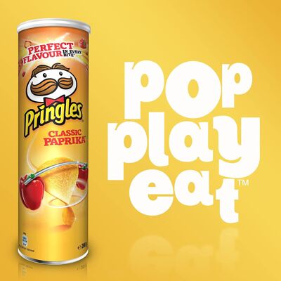 Pringles Paprika Crisps 185 g Packaging May Vary Pringles Paprika Crisps 185 g Packaging May Vary