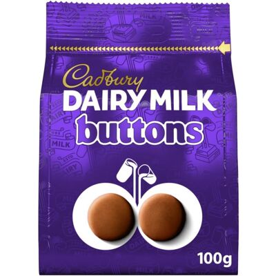 Cadbury Dairy Milk Buttons Chocolate Pieces 100 Cadbury Dairy Milk Buttons Chocolate Pieces 100