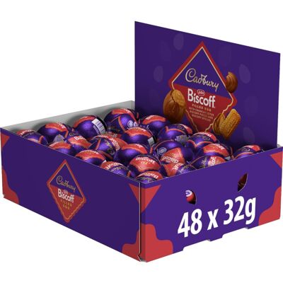 Cadbury Dairy Milk Biscoff Filled Chocolate Egg, Filled With Crunchy Lotus Piece Cadbury Dairy Milk Biscoff Filled Chocolate Egg, Filled With Crunchy Lotus Piece