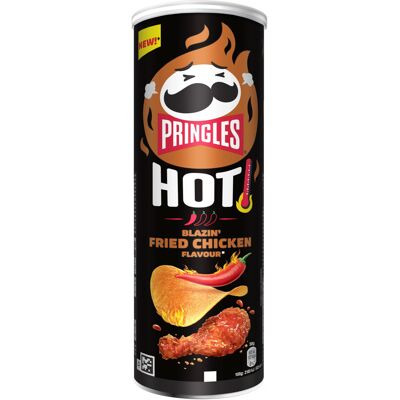 Pringles Hot Blazin' Fried Chicken Flavour, 160g Pringles Hot Blazin' Fried Chicken Flavour, 160g