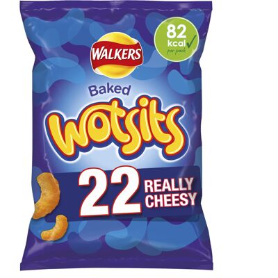 Walkers Wotsits Cheese 22pk Walkers Wotsits Cheese 22pk