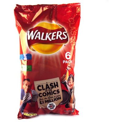 Walkers Variety Crisps 6 Pack 150g Walkers Variety Crisps 6 Pack 150g