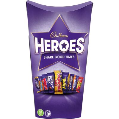 Cadbury Heroes Chocolate Carton Assorted Miniature Chocolate Great for Cadbury Heroes Chocolate Carton Assorted Miniature Chocolate Great for