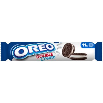 OREO Double Creme Vanilla Sandwich Cookies, 157 g (Pack of 1) OREO Double Creme Vanilla Sandwich Cookies, 157 g (Pack of 1)