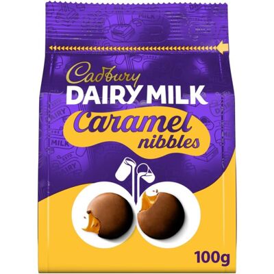 Cadbury Dairy Milk Caramel Nibbles Chocolate 100 Gr Cadbury Dairy Milk Caramel Nibbles Chocolate 100 Gr