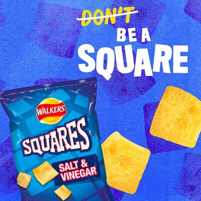 Walkers Squares Variety Multipack Snacks Crisps 6x22g Walkers Squares Variety Multipack Snacks Crisps 6x22g