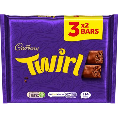 Cadbury Twirl Chocolate Bar 129 Gr Cadbury Twirl Chocolate Bar 129 Gr