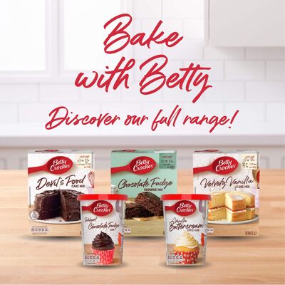 Betty Crocker Chocolate Fudge Icing 400g Pack of 6 Betty Crocker Chocolate Fudge Icing 400g Pack of 6