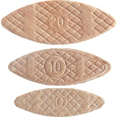Trend 1000pcs Beechwood Joining Biscuits Variety Pack (No. 0, 10, 20) for Woodwo Trend 1000pcs Beechwood Joining Biscuits Variety Pack (No. 0, 10, 20) for Woodwo