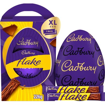 Cadbury Dairy Milk Flake Chocolate Easter Egg, Includes 1 Extra Cadbury Dairy Milk Flake Chocolate Easter Egg, Includes 1 Extra