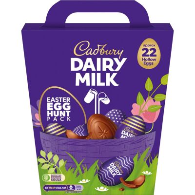 Cadbury Dairy Milk Chocolate Easter Egg Hunt Pack, Includes Cadbury Dairy Milk Chocolate Easter Egg Hunt Pack, Includes
