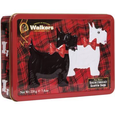 Walkers Walker's Shortbread Rocking Scottie Keepsake Tin – Traditional Pure Butter Scott Walkers Walker's Shortbread Rocking Scottie Keepsake Tin – Traditional Pure Butter Scott