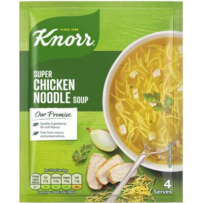 Knorr Super Chicken Noodle Soup 51g Knorr Super Chicken Noodle Soup 51g