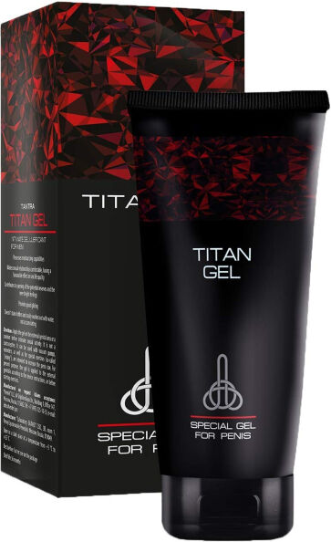 Titan Gel for penis enhancer and growth - by Hendel's Garden.