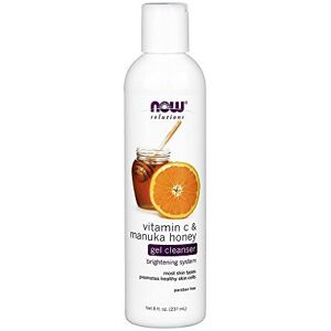 NOW Foods NOW Vitamin C and Manuka Honey Cleanser, 8-Ounce NOW Foods NOW Vitamin C and Manuka Honey Cleanser, 8-Ounce