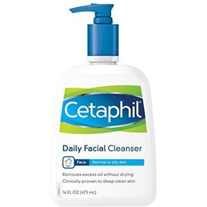Cetaphil Daily Facial Cleanser, Normal to Oily Skin, 16 Ounce Cetaphil Daily Facial Cleanser, Normal to Oily Skin, 16 Ounce
