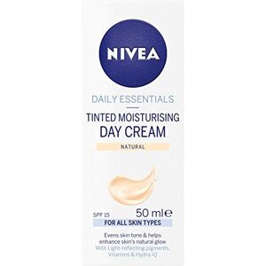 Nivea Visage Daily Essentials Tinted Moisturising Day Cream Natural SPF 15 (50ml Nivea Visage Daily Essentials Tinted Moisturising Day Cream Natural SPF 15 (50ml