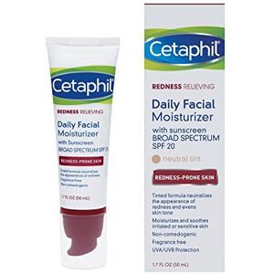 Cetaphil Redness Relieving Daily Facial Moisturizer SPF 20 1.7 fl oz Broad spe Cetaphil Redness Relieving Daily Facial Moisturizer SPF 20 1.7 fl oz Broad spe