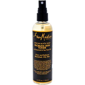 African Black Soap Problem Skin Toner by Shea Moisture for Unisex - 4.2 oz Toner African Black Soap Problem Skin Toner by Shea Moisture for Unisex - 4.2 oz Toner