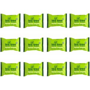 Tea-Tree Tea Tree Daily Use Cleansing Facial Face Make Up Wipes (12 x 25 Packs) Tea-Tree Tea Tree Daily Use Cleansing Facial Face Make Up Wipes (12 x 25 Packs)