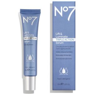 Boots No7 No7 Lift & Luminate TRIPLE ACTION Serum 30ml Brand New & Boxed Boots No7 No7 Lift & Luminate TRIPLE ACTION Serum 30ml Brand New & Boxed