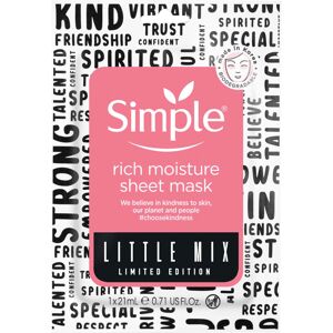 Simple Rich Moisture Sheet Mask 21g Simple Rich Moisture Sheet Mask 21g