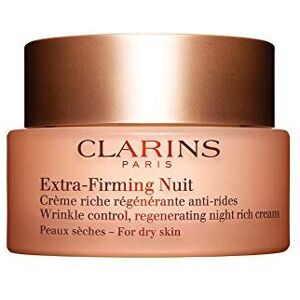 Clarins Extra-Firming Nuit Wrinkle Control Regenerating Night Rich Cream Dry Ski Clarins Extra-Firming Nuit Wrinkle Control Regenerating Night Rich Cream Dry Ski