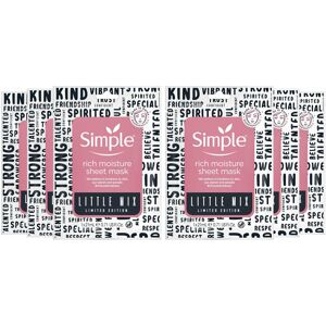 (Buy 6 Rich Moisture) Simple Kind toSkin Daily Skin Detox Sheet Mask 6Pk (Buy 6 Rich Moisture) Simple Kind toSkin Daily Skin Detox Sheet Mask 6Pk