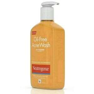 2x Neutrogena Oil-Free Face Wash Acne Fighting Facial Cleanser 2x177ml 2x Neutrogena Oil-Free Face Wash Acne Fighting Facial Cleanser 2x177ml