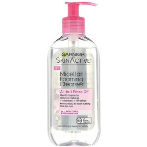 Garnier, SkinActive, Micellar Foaming Cleanser, All Skin Types Garnier, SkinActive, Micellar Foaming Cleanser, All Skin Types