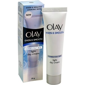 Olay Even & Smooth Day Cream for Oily/Combination Skin - Non-Greasy, Even Skin T Olay Even & Smooth Day Cream for Oily/Combination Skin - Non-Greasy, Even Skin T