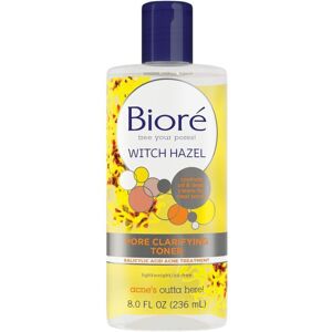 Biore Bioré 25500 Witch Hazel Pore Clarifying Toner, 8.0 Oz, With 2% Salicylic Acid fo Biore Bioré 25500 Witch Hazel Pore Clarifying Toner, 8.0 Oz, With 2% Salicylic Acid fo