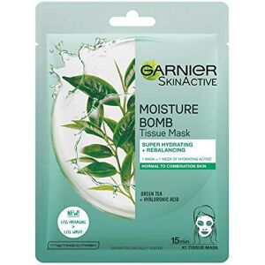 Garnier Moisture Bomb Tissue Mask, Green Tea Hydrating Tissue Face Sheet Mask Co Garnier Moisture Bomb Tissue Mask, Green Tea Hydrating Tissue Face Sheet Mask Co