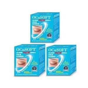 Ocusoft Plus Pads 30 Wipes x 3 Pack Ocusoft Plus Pads 30 Wipes x 3 Pack