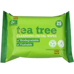 Xpel Tea Tree Daily Use Face Cleansing Facial Make Up Impurities Removal 25 Wipes x 2 Xpel Tea Tree Daily Use Face Cleansing Facial Make Up Impurities Removal 25 Wipes x 2