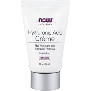 NOW Foods Hyaluronic Acid PM Creme - Face Cream - 2 fl oz NOW Foods Hyaluronic Acid PM Creme - Face Cream - 2 fl oz