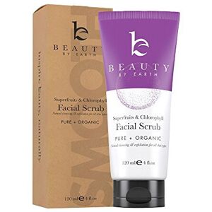 beauty by earth Face Scrub Exfoliating Face Wash - With Organic Aloe Vera, Gel Face Cleanser & P beauty by earth Face Scrub Exfoliating Face Wash - With Organic Aloe Vera, Gel Face Cleanser & P