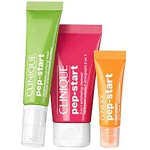 Clinique Pep-Start Trio: 2-in-1 Exfoliating Cleanser, Eye Cream, and Double Bubb Clinique Pep-Start Trio: 2-in-1 Exfoliating Cleanser, Eye Cream, and Double Bubb