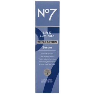 Boots No7 No7 Lift & Luminate TRIPLE ACTION Serum 30ml Boots No7 No7 Lift & Luminate TRIPLE ACTION Serum 30ml