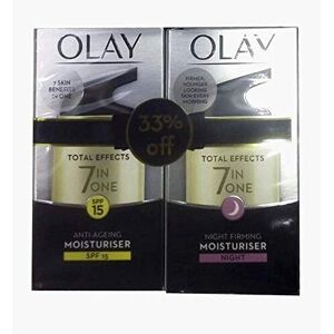 OLAY Total Effect Moisturizer Dual Pack Anti Aging + Night Firming OLAY Total Effect Moisturizer Dual Pack Anti Aging + Night Firming
