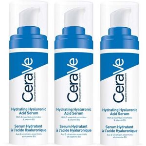 CeraVe Hydrating Hyaluronic Acid Serum 30ml x 3 CeraVe Hydrating Hyaluronic Acid Serum 30ml x 3
